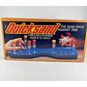 Vintage 1981 Quicksand Whitman Board Game Sand Race Timers
